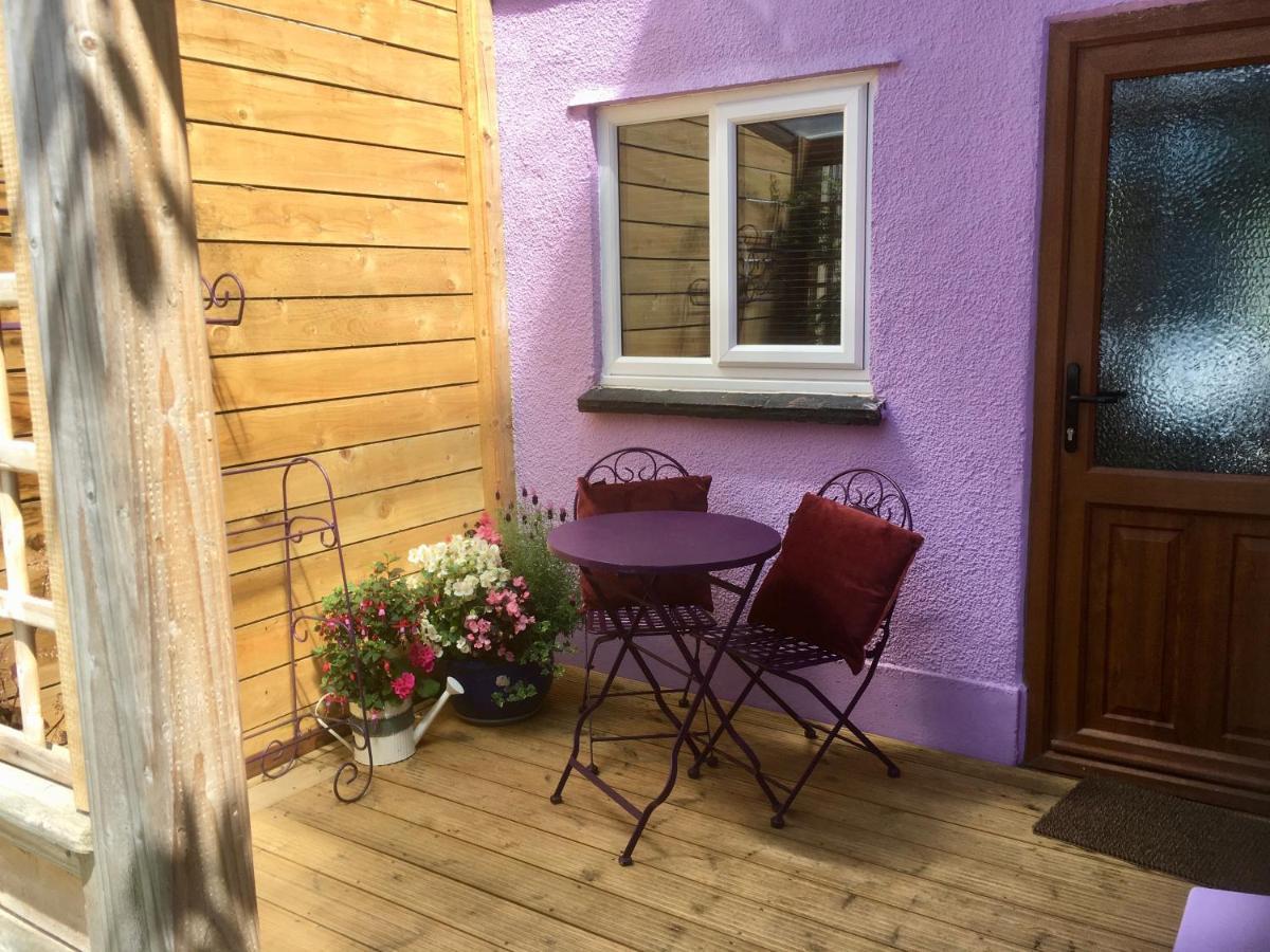 Cute Self-Contained Guest Room With Ensuite And Private Decked Porch In גלסטונברי מראה חיצוני תמונה
